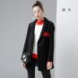 Winter New Thicken Warm Suit Women Long Wool Blends Patchwork Spliced Jacket Coats