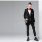 Winter New Thicken Warm Suit Women Long Wool Blends Patchwork Spliced Jacket Coats