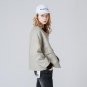 New Arrival Autumn Winter Round Neck Loose Short Straight Female wollen Baseball Coats