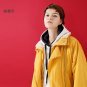 Parka Coat Winter Women Casual Solid Color Furry Collar Zipper Short Overcoat Female
