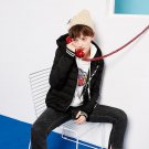 Down Coats  Winter Women Casual Letter Printed All Match Hat Detachable Thin Slim Jacket Female