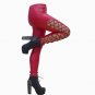 Sexy Women Bandage Rivet Pencil Pants PU Faux Leather Matte Gothic Pants Leggings Hollow Capris Club