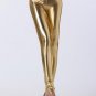 Lace Up Back Faux Leather Stretch Leggings Red/Black/Gold/Silver Women Gothic Punk High Elastic Wais