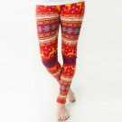 Women Fashion Legging Winter Christmas Snowflake Deer Print leggins Girl Sportswear Long Trousers El