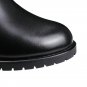 Women Genuine Leather Side Zipper Comfortable Square Heel Knee High Boots Fashion Round Toe Keep War