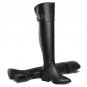 Winter Over the Knee Boots Women Shoes Genuine Leather PU Zipper Square Heels Thigh High Boots Femal