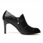 Embossed Cow Leather Pumps High Spike Heel Women\'s Shoes 2018 New Arrival Zipper Ladies Pumps Point