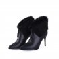 New boots female genuine leather boots top quality autumn winter thin heels shoes woman ankle boots 