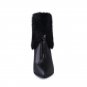 New boots female genuine leather boots top quality autumn winter thin heels shoes woman ankle boots 