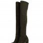 Over the knee boots for women genuine leather boots woman platform shoes solid zip stretch boots big
