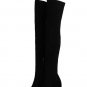 Over the knee boots for women genuine leather boots woman platform shoes solid zip stretch boots big