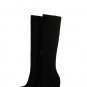 Over the knee boots for women genuine leather boots woman platform shoes solid zip stretch boots big