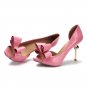 new arrival stiletto high heels peep toe women sandals slip on high quality genuine leather solid pa