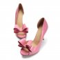 new arrival stiletto high heels peep toe women sandals slip on high quality genuine leather solid pa