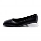 Top quality genuine leather shoes shallow single spring autumn low heels shoes contracted women pump