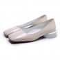 Top quality genuine leather shoes shallow single spring autumn low heels shoes contracted women pump