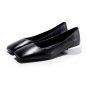 Top quality genuine leather shoes shallow single spring autumn low heels shoes contracted women pump