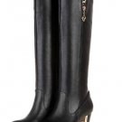 over knee natrual real genuine leather high heel boots women snow warm boot shoes R1536 EUR size 31-