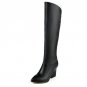 women real leather high heels over knee boots long boot winter warm botas militares footwear shoes R