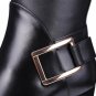 Women Real Leather Over Knee Boots Winter Snow Boots Sexy High Heel Zipper Women Riding Boots Women 