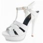 quality genuine leather high heel sandals women sexy footwear fashion lady shoes R4425 hot sale 33-4