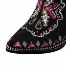 ASUMER High Quality Autumn Winter Women Buckle ankle boots high heels Genuine leather motorcycle boo