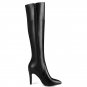 Woman Thin High Heel Over Knee Long Boots Women Pointed Toe Botines Mujer Warm Fur Winter Heels Shoe