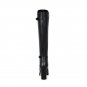 Women Real Leather Over Knee Boots Winter Snow Boots Sexy High Heel Zip Women Riding Black Boots Wom