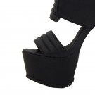 Stiletto Shoes Women High Heel Sexy Sandals Thin Heel Platform Brand Vintage Sandalen Shoes Footwear