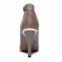 size  women genuine leather pointed toe ankle strap high heel shoes brand heels pumps ladies heeled 