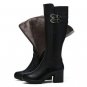 Women Winter Shoes High Quality Knee High Boots Warm Plush Genuine Leather Women Winter Boots