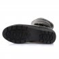 Women Boots Winter 2017 Square Heel Ladies Boots Genuine Leather+PU Mid Calf Boots Casual Ladies Sho