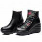 Winter Woman boots Shoes Plush Lady\'s Boots Women National trend genuine leather boots handmade ank