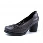 Spring Women Pumps Genuine Leather Hollow Handmade Vintage Women High Heel Shoes