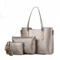 Handbags Solid Zipper Versatile Handbags Of Famous Brands For Women Shoulder Bags Tote Purse Leather