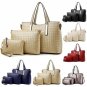 Handbags Solid Zipper Versatile Handbags Of Famous Brands For Women Shoulder Bags Tote Purse Leather