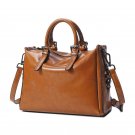 Women Handbag Women\'s Genuine Leather Handbag Women Shoulder Bags Female Messenger Bag Rivet Pillow