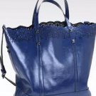 fashion new arrival leather leather wax leather vintage wild hollow portable bag large bag shoulder 