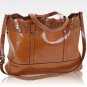 fashion new arrival leather leather wax leather vintage wild hollow portable bag large bag shoulder