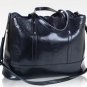 fashion new arrival leather leather wax leather vintage wild hollow portable bag large bag shoulder