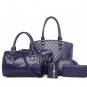 Shoulder Bags Women Set Bags For Women Leather Bags Female Cheap Handbag+Messenger Bags+Clutch Bolsa