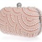 Two Sided Beaded 2017 NEW Fashion Exquisite Beaded Evening Bag, Noble Elegant Pearl Clutch Bags, Sho