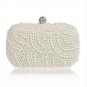 Two Sided Beaded 2017 NEW Fashion Exquisite Beaded Evening Bag, Noble Elegant Pearl Clutch Bags, Sho
