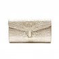 long genuine leather women clutches designer evening bags luxury brand ladies shoulder bags for wedd