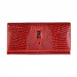 Alligator Purse Long Women\'s Wallets Fashion Phone Card Key Solid Female Clutch Luxury Brand New Ca