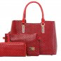 Brand New Luxury PU Leather Handbag 3 Pcs Composite Bags Set Lady Shoulder Crossbody Women Bag Femal