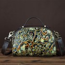 Women\'s Genuine Leather Handbag Crossbody Shoulder Sling Bag Vintage Fashion Style Messenger Bag Fo