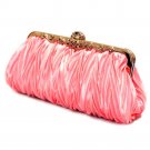 Fashion Bling Crystal Satin Evening Bag Clutch Handbag Purse Girl Soft Crystal Clutch Bridesmaid Han
