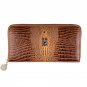 Purse For Women Leather Alligator Long Metal Red Card Holder Clutch Zipper Fashion New Design Cartei