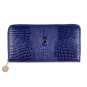 Purse For Women Leather Alligator Long Metal Red Card Holder Clutch Zipper Fashion New Design Cartei
